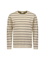Pullover Crewneck Stripe | Cream