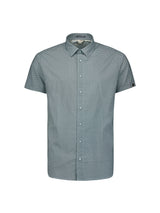 Stylish Shirt with All-Over Pattern and Short Sleeves | Sky