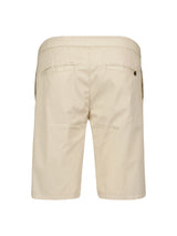 Leisure Short with Stretch and Elastic Band | Cement