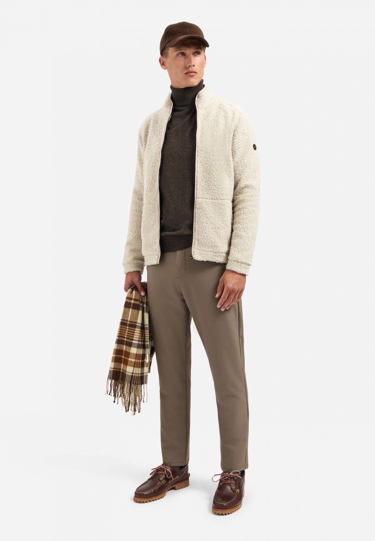 Teddy cardigan | Sand
