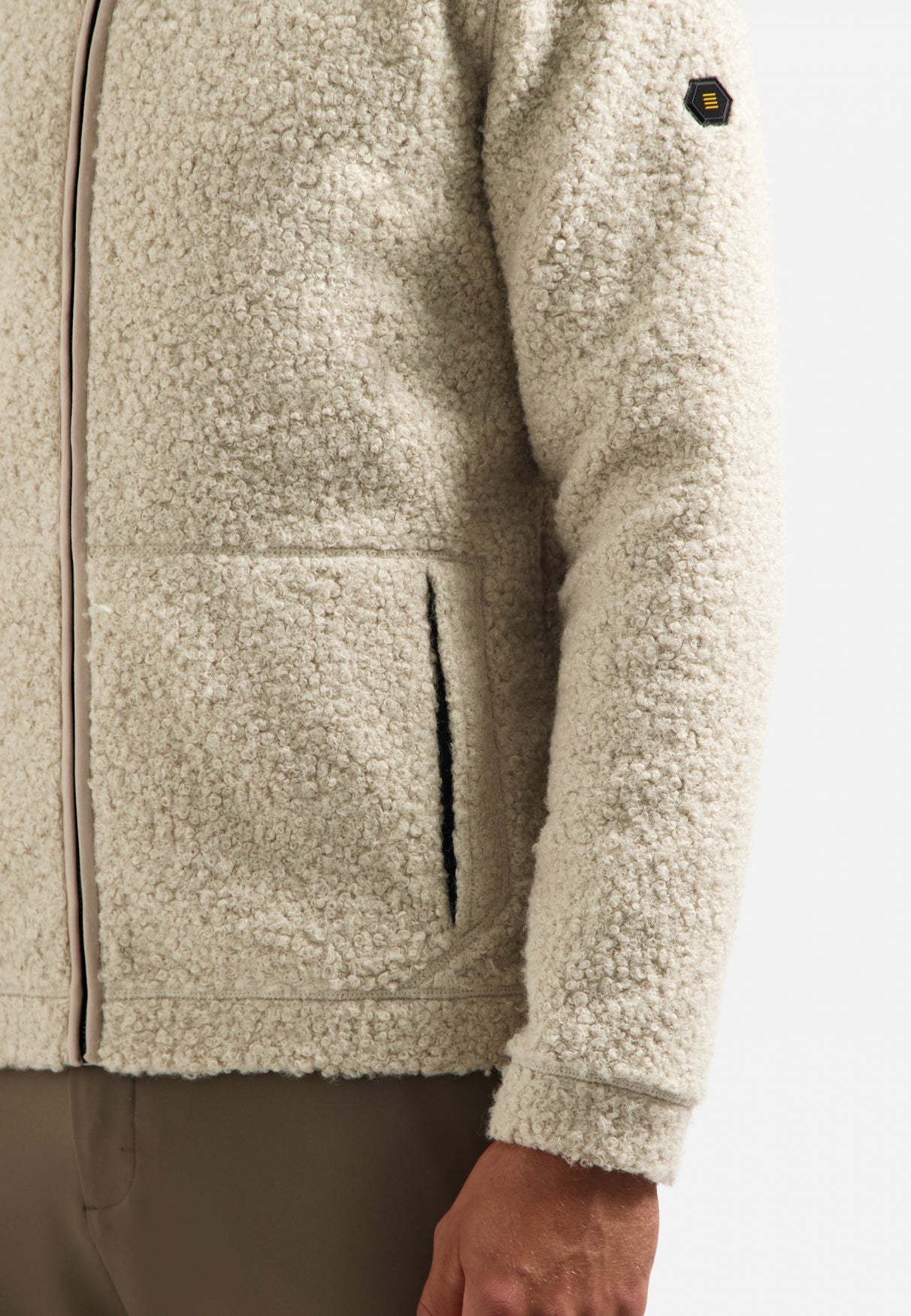 Teddy cardigan | Sand