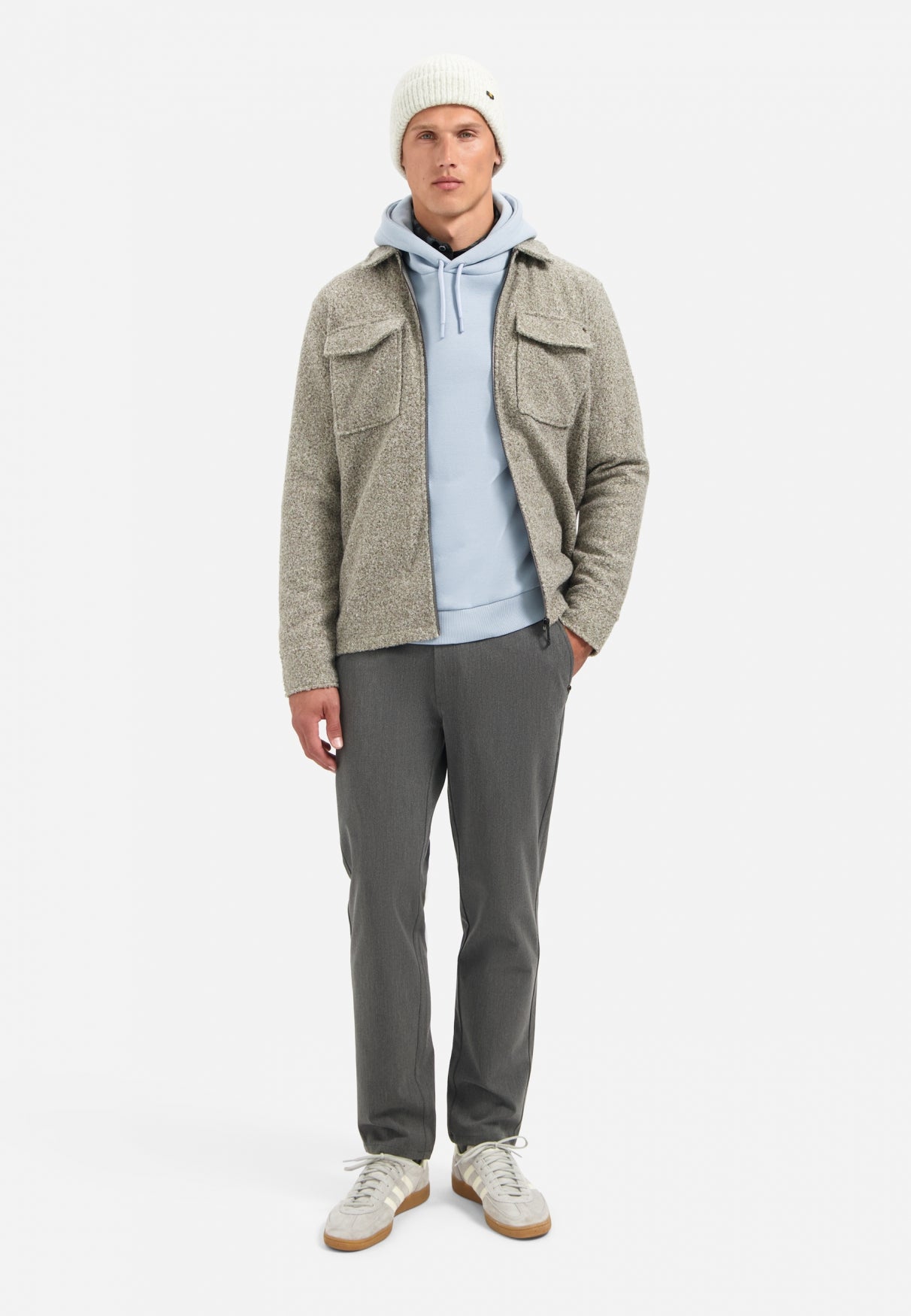 Hooded sweater | Dusty Blue