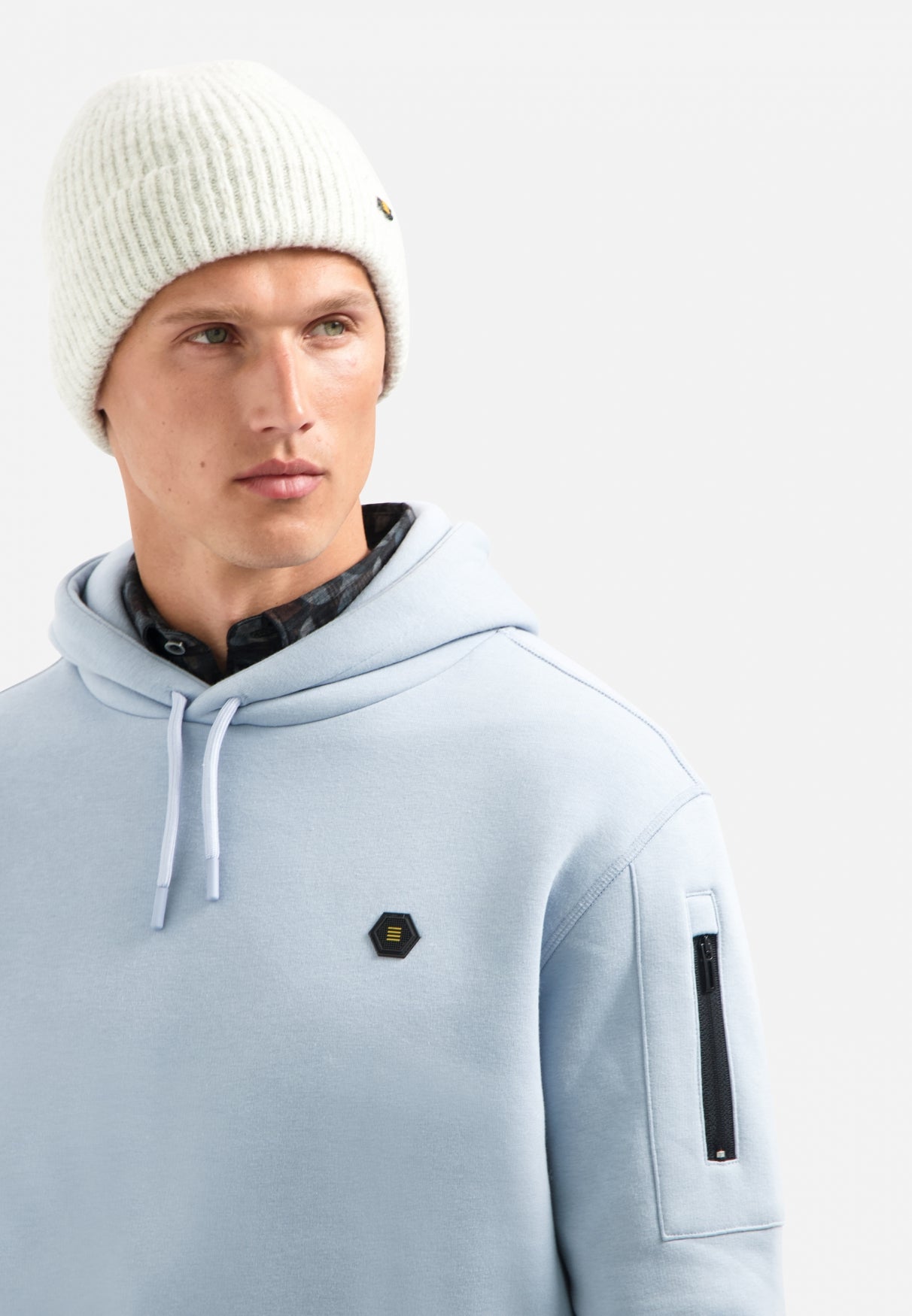 Hooded sweater | Dusty Blue