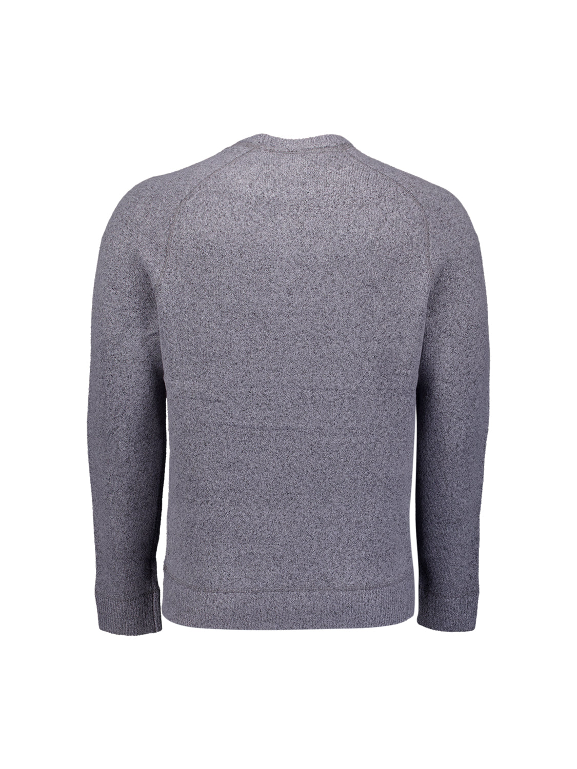 Melange wool jumper | Washed Blue