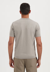 Knitted T-Shirt | Clay