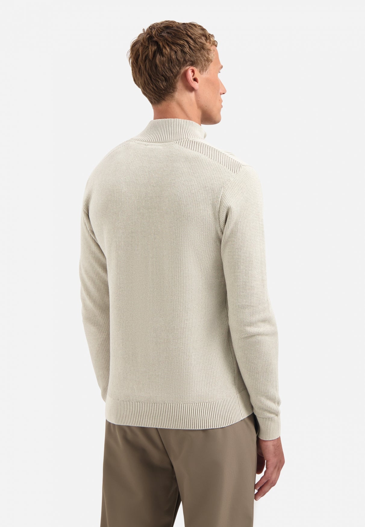 Textured half-zip jumper | Kit