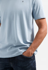 Crewneck T-shirt | Dusty Blue