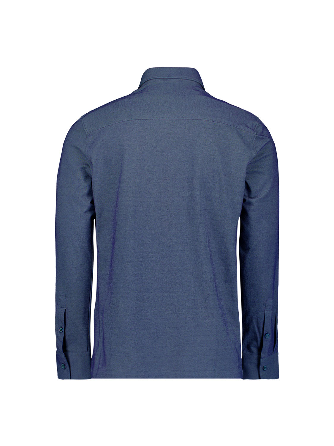 Melange jersey shirt | Washed Blue