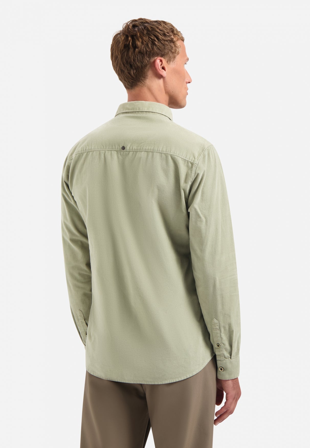 Corduroy shirt | Light Moss