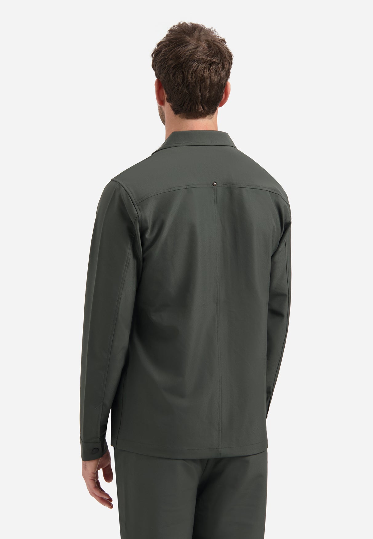 Sedoc travel overshirt | Dark Steel
