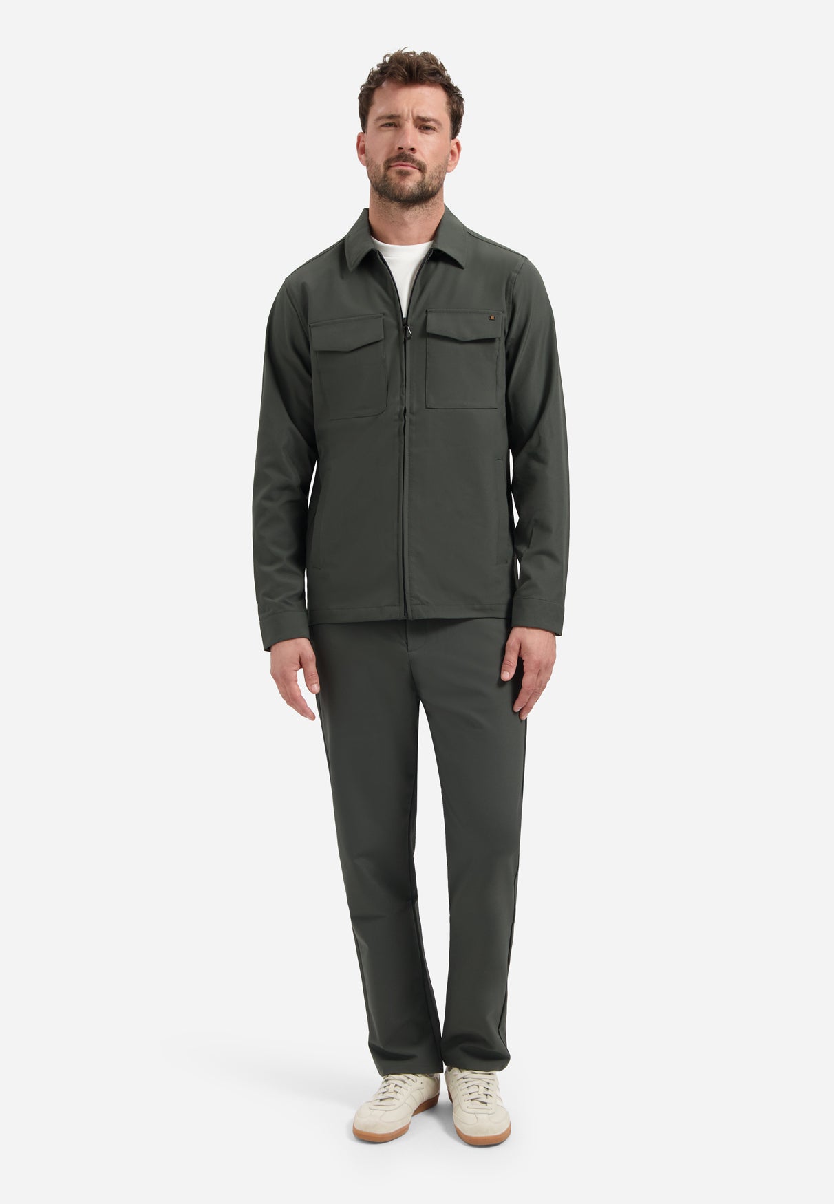 Sedoc travel overshirt | Dark Steel