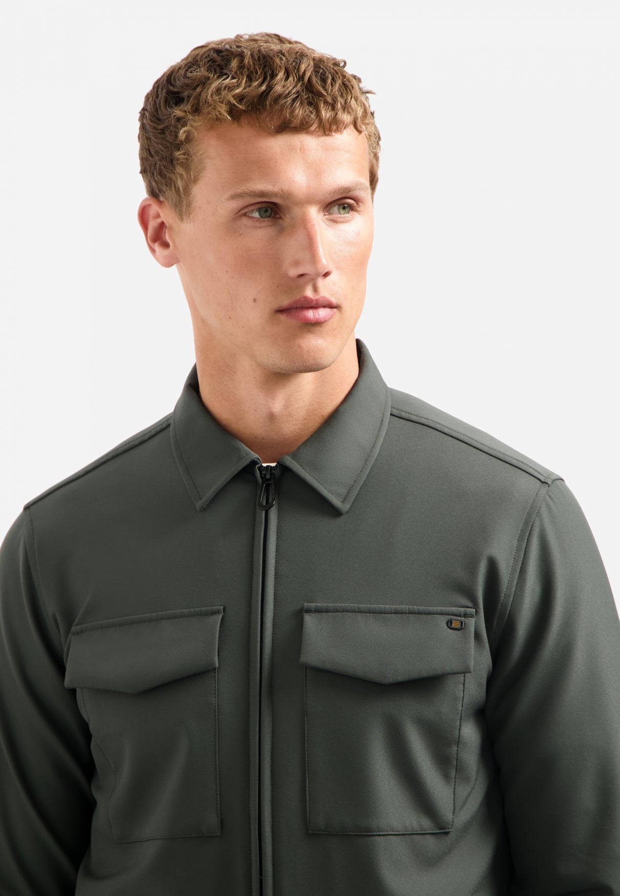Sedoc travel overshirt | Dark Steel