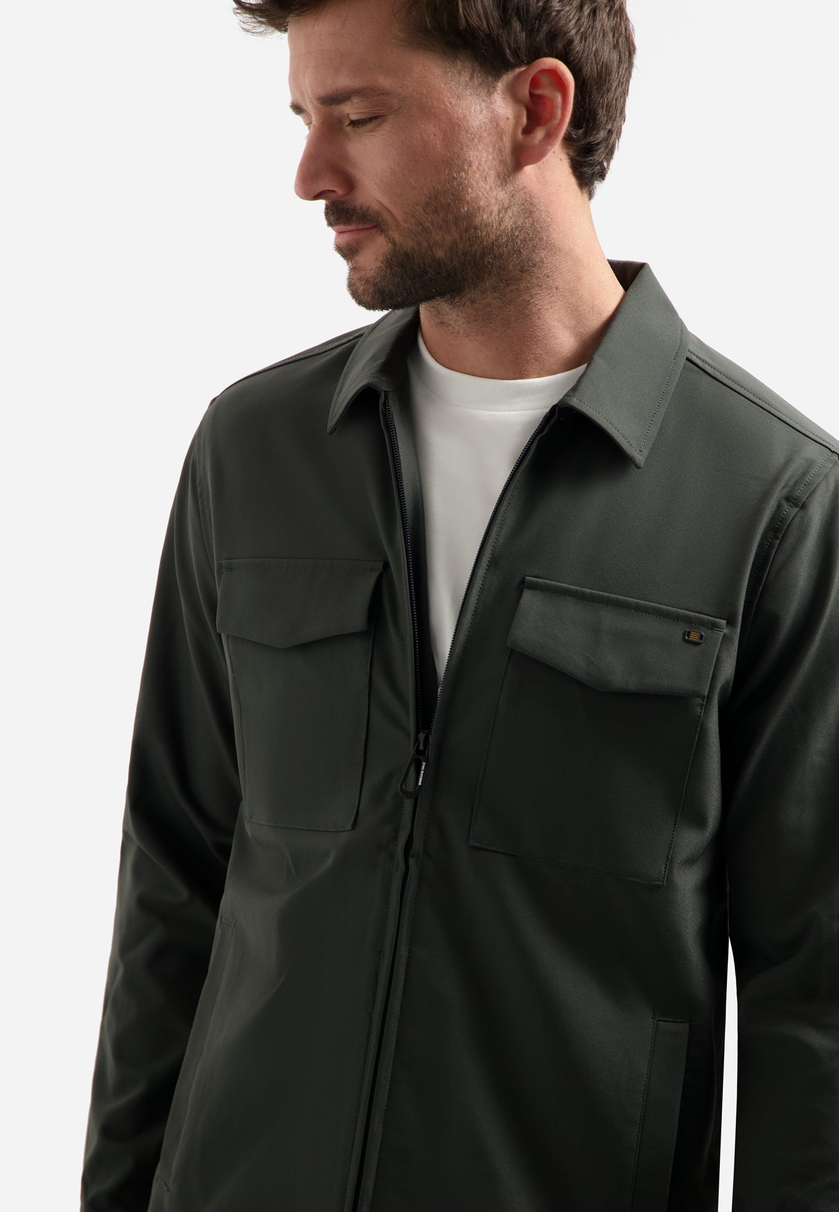 Sedoc travel overshirt | Dark Steel