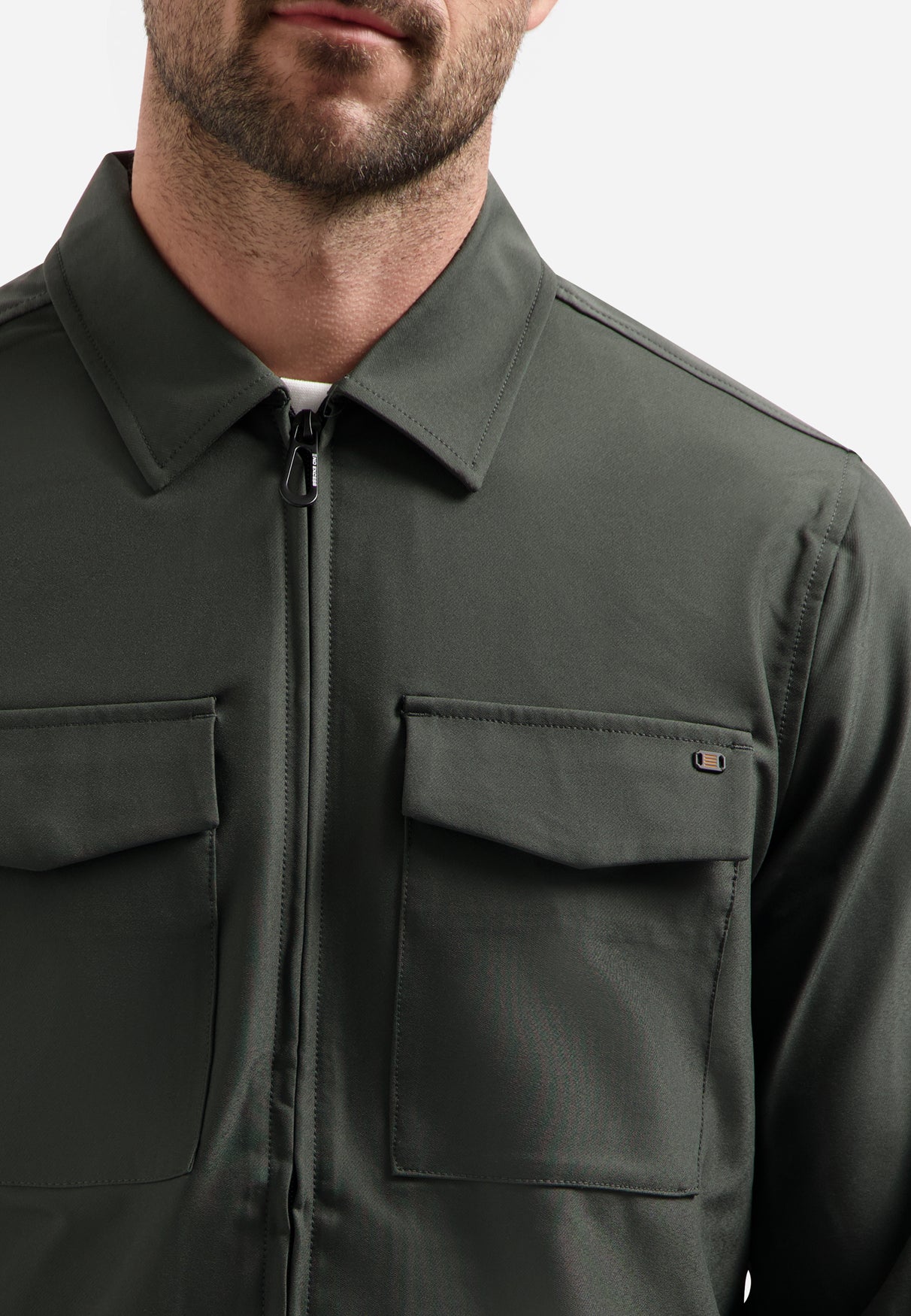 Sedoc travel overshirt | Dark Steel