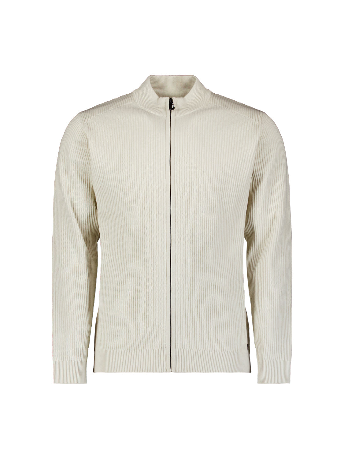 Knitted cardigan | Chalk