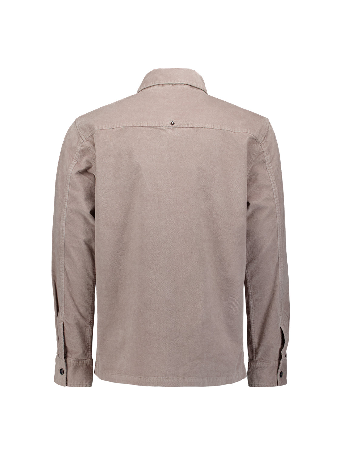 Twill Overshirt | Clay