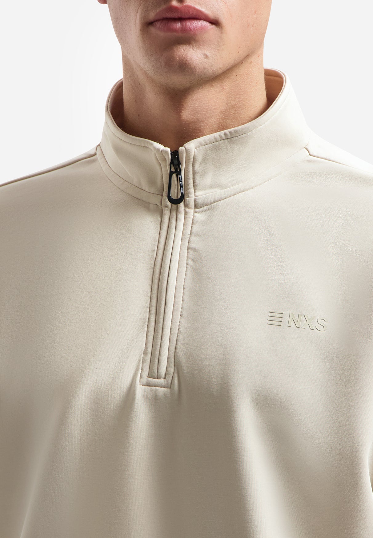 Half-zip sweater | Desert