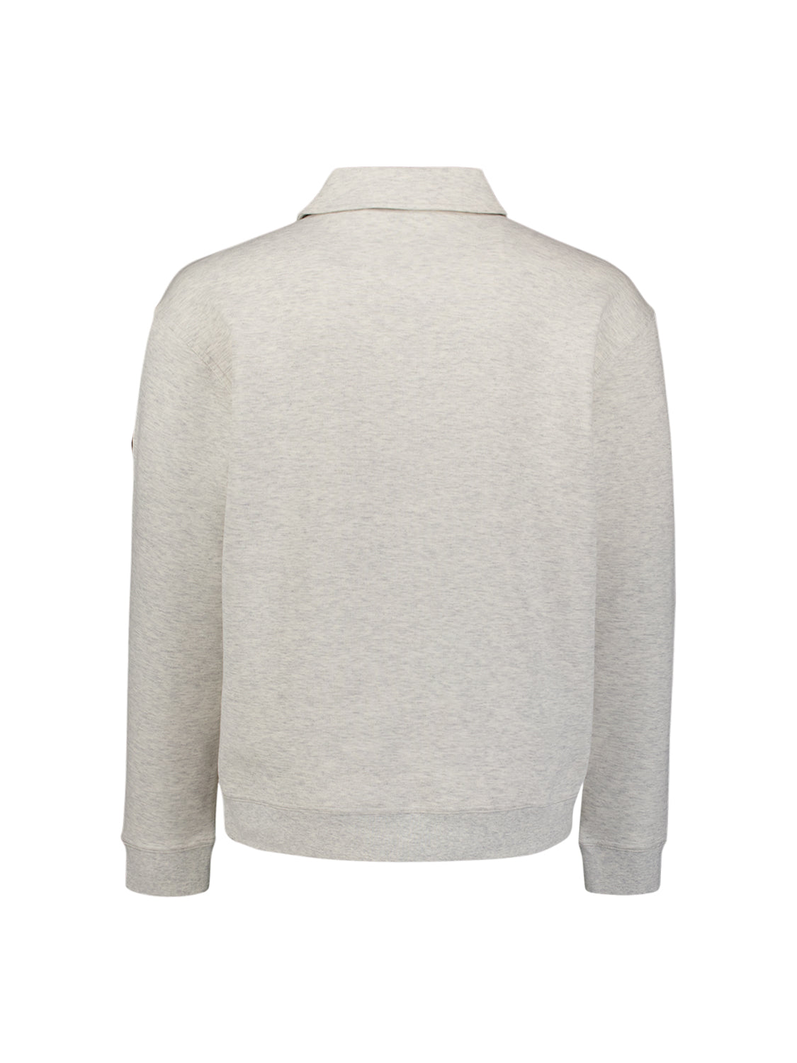 Polo sweater with half-zip | Kit Melange