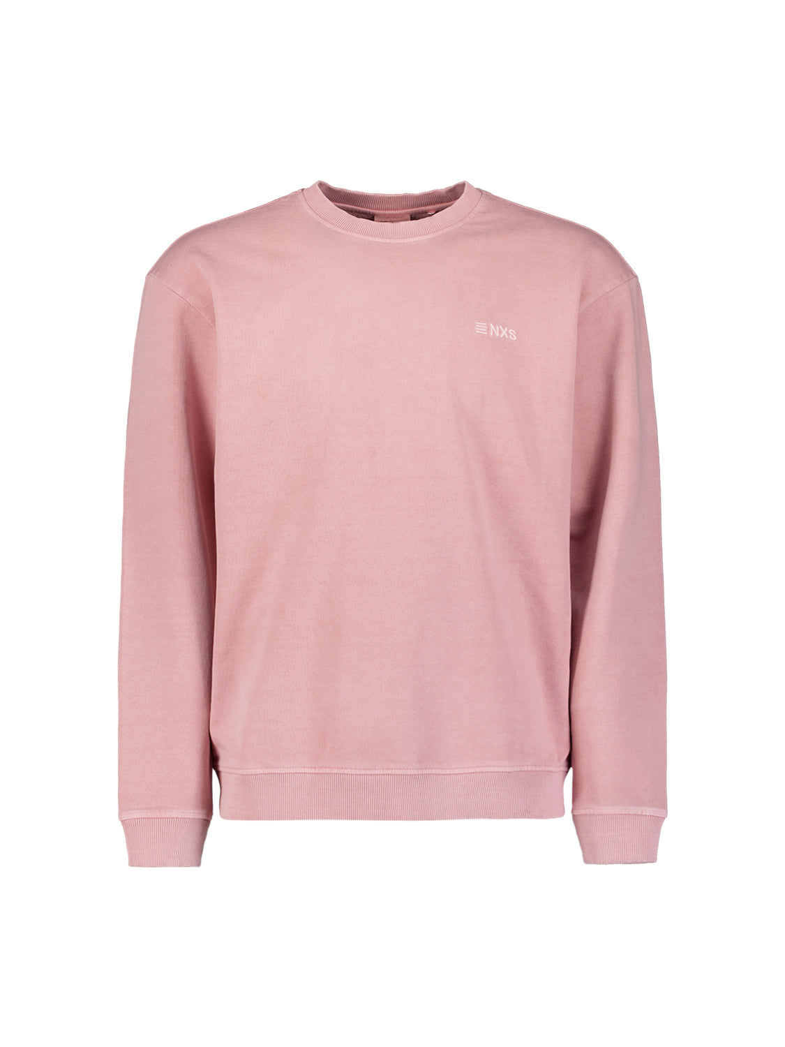 Garment-dyed sweater | Light Mauve