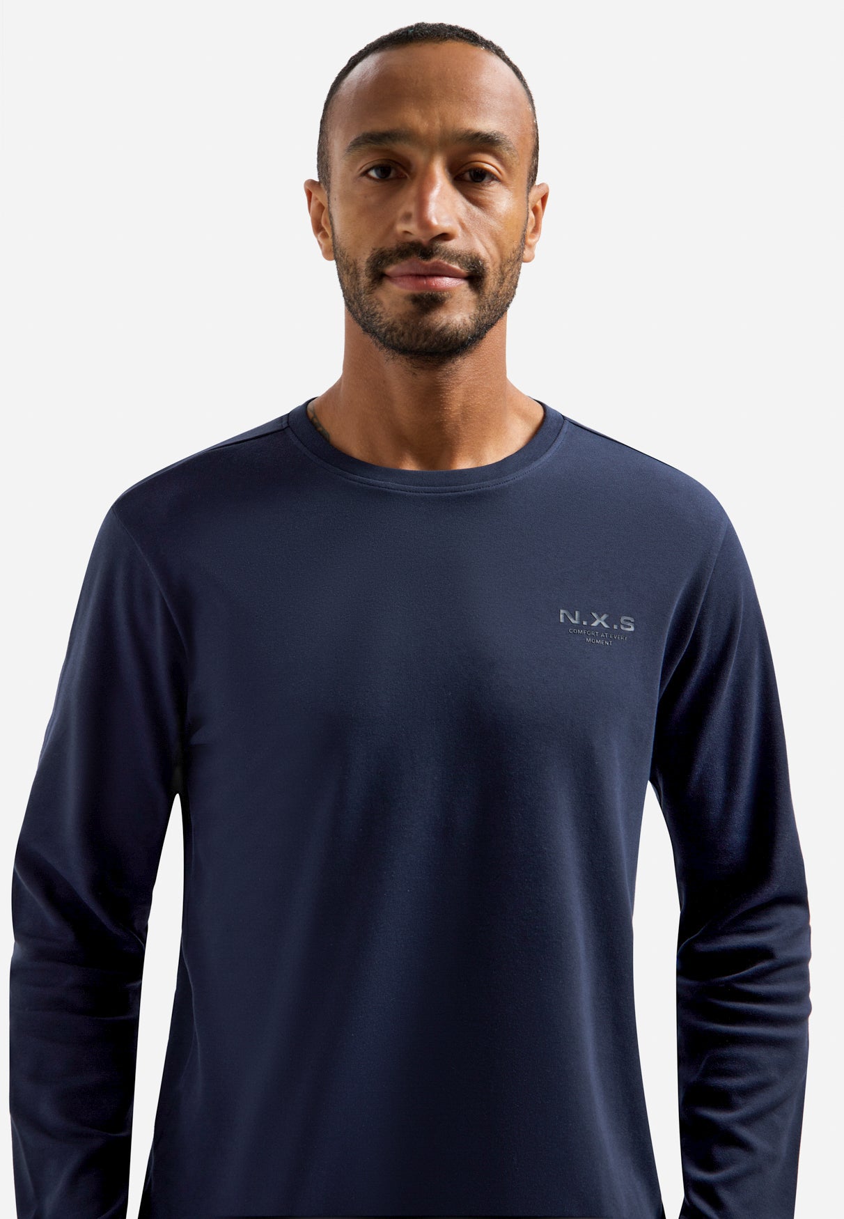Interlock long-sleeved T-shirt | Night