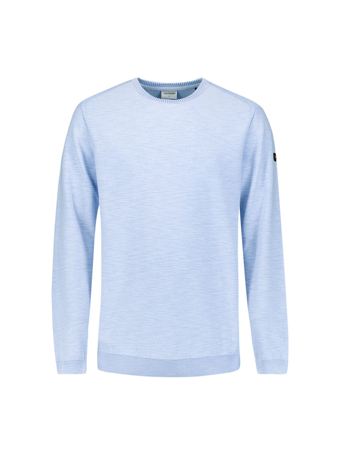 Fine-knit sweater | Blue
