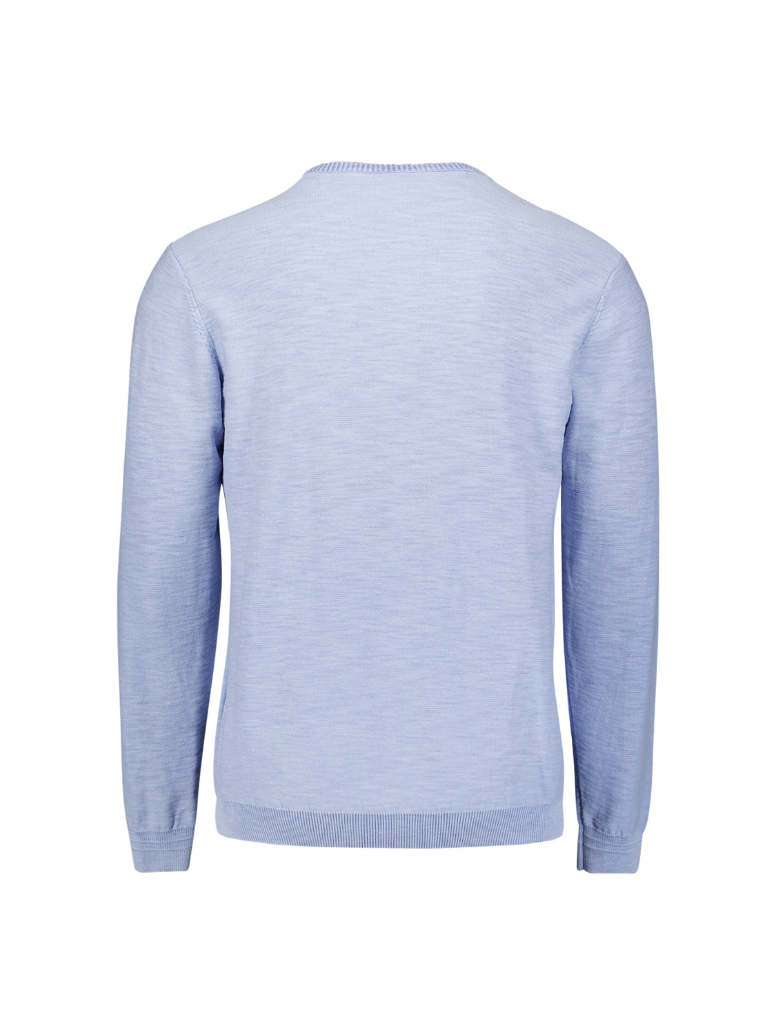 Fine-knit sweater | Blue