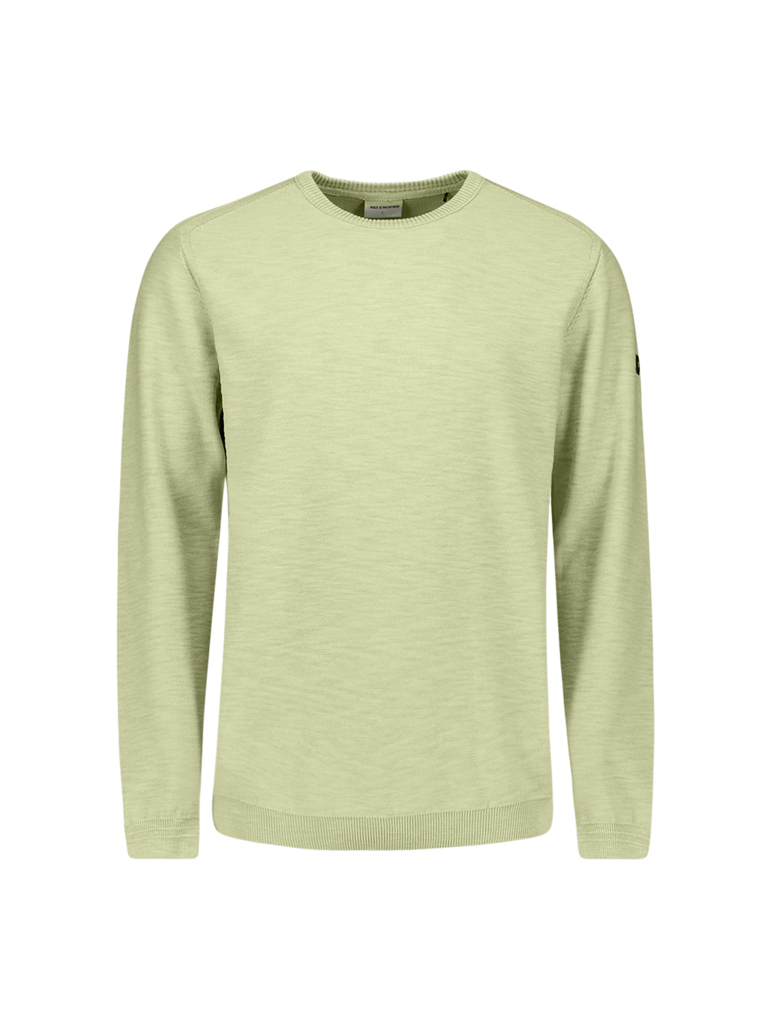 Fine-knit sweater | Green