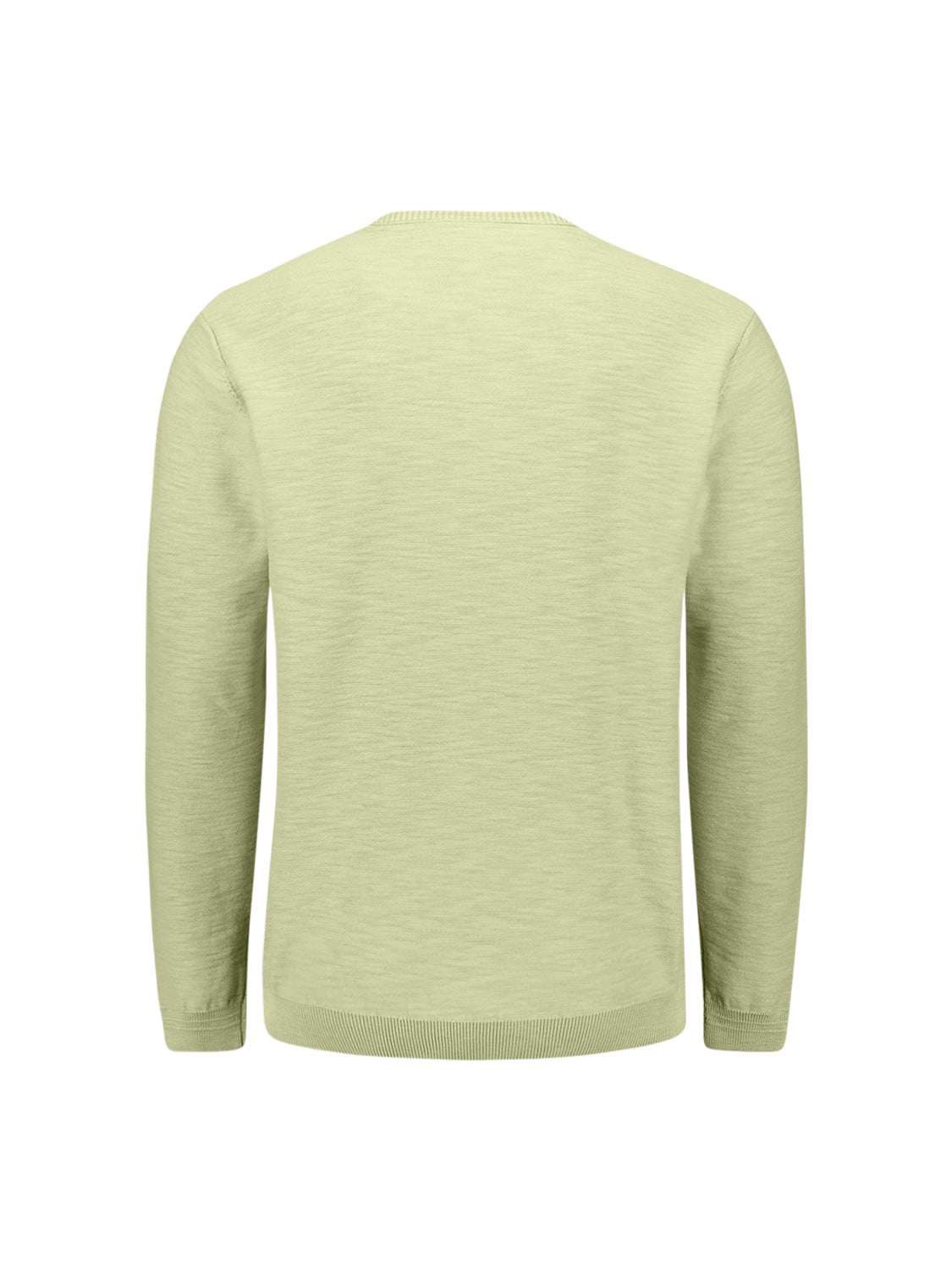 Fine-knit sweater | Green