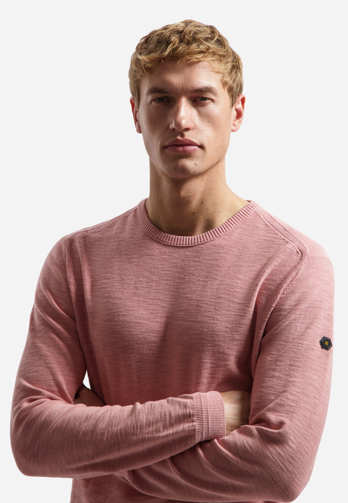 Fine-knit sweater | Light Mauve