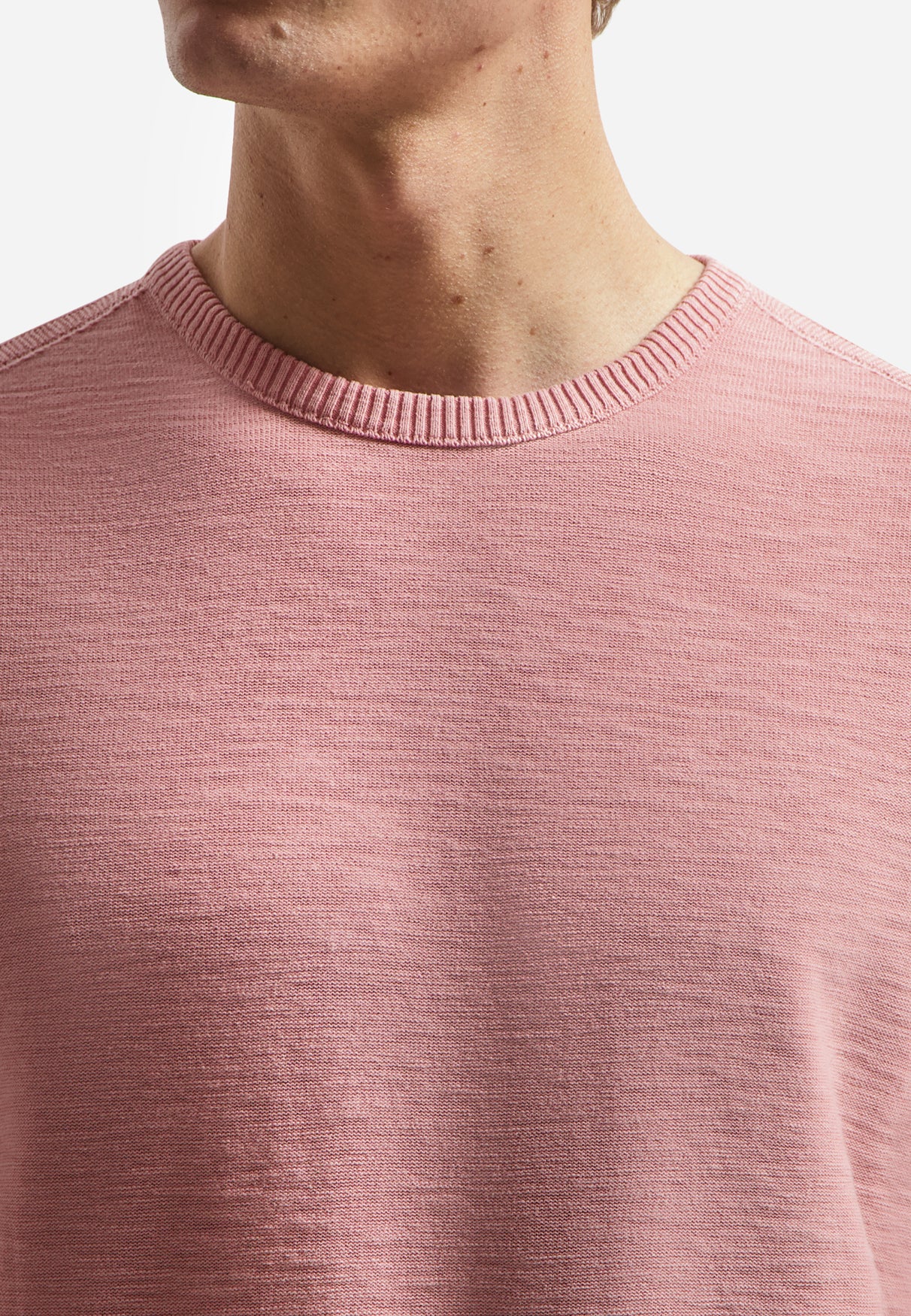 Fine-knit sweater | Light Mauve