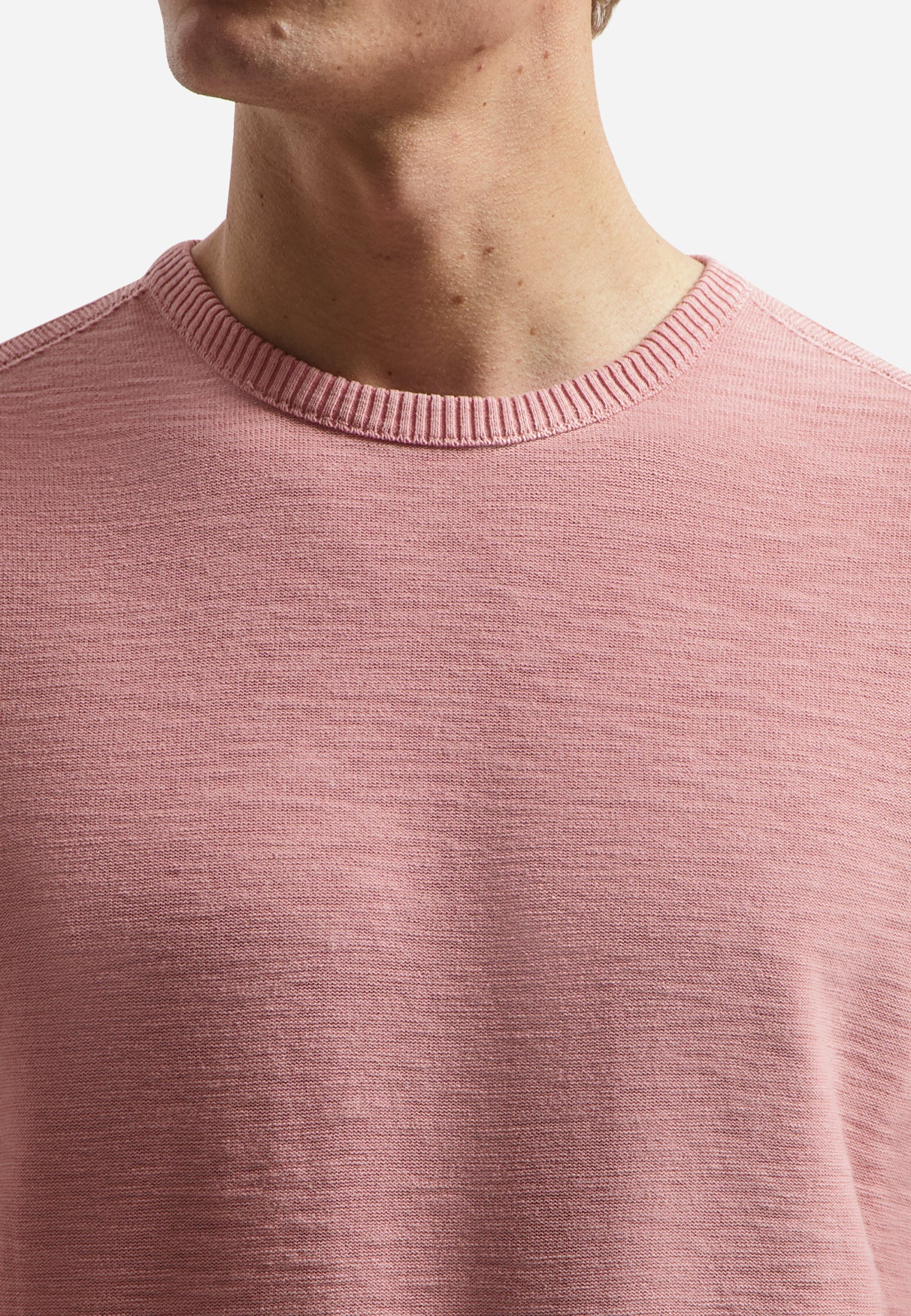 Fine-knit sweater | Light Mauve