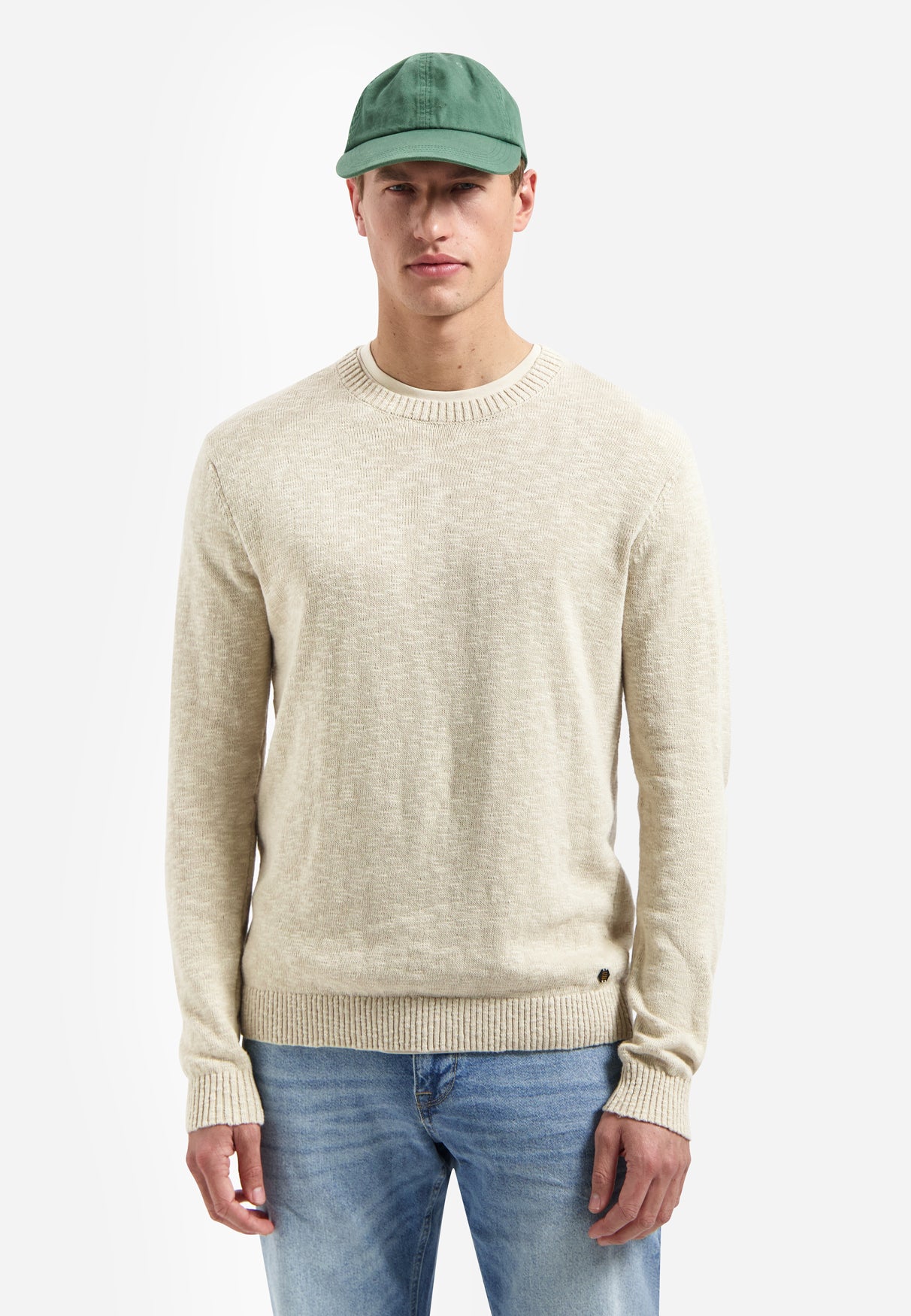 Slub sweater | Desert