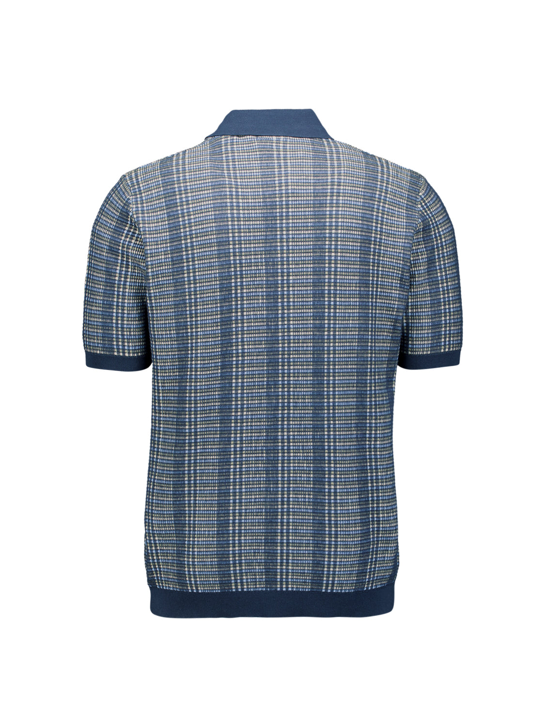 Knitted polo shirt | Night