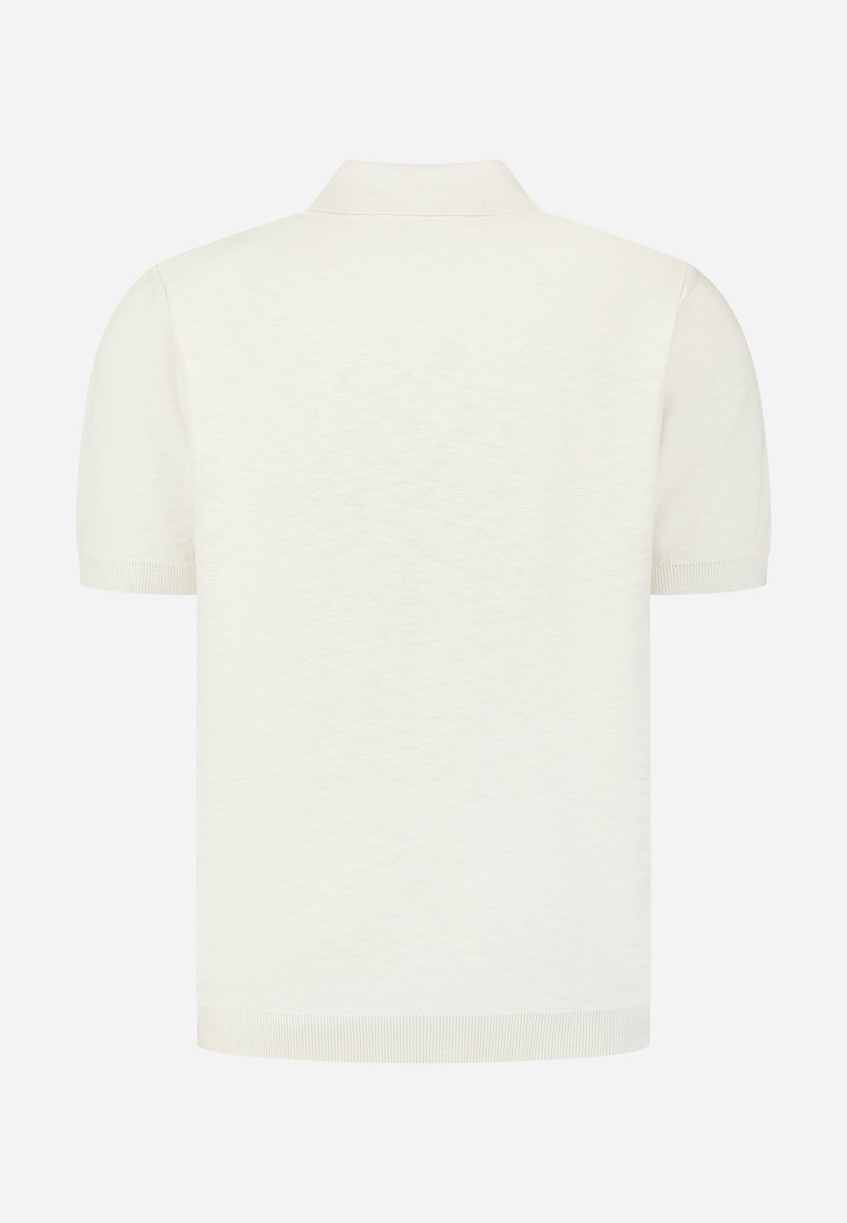 Knitted V-neck polo shirt | Kit