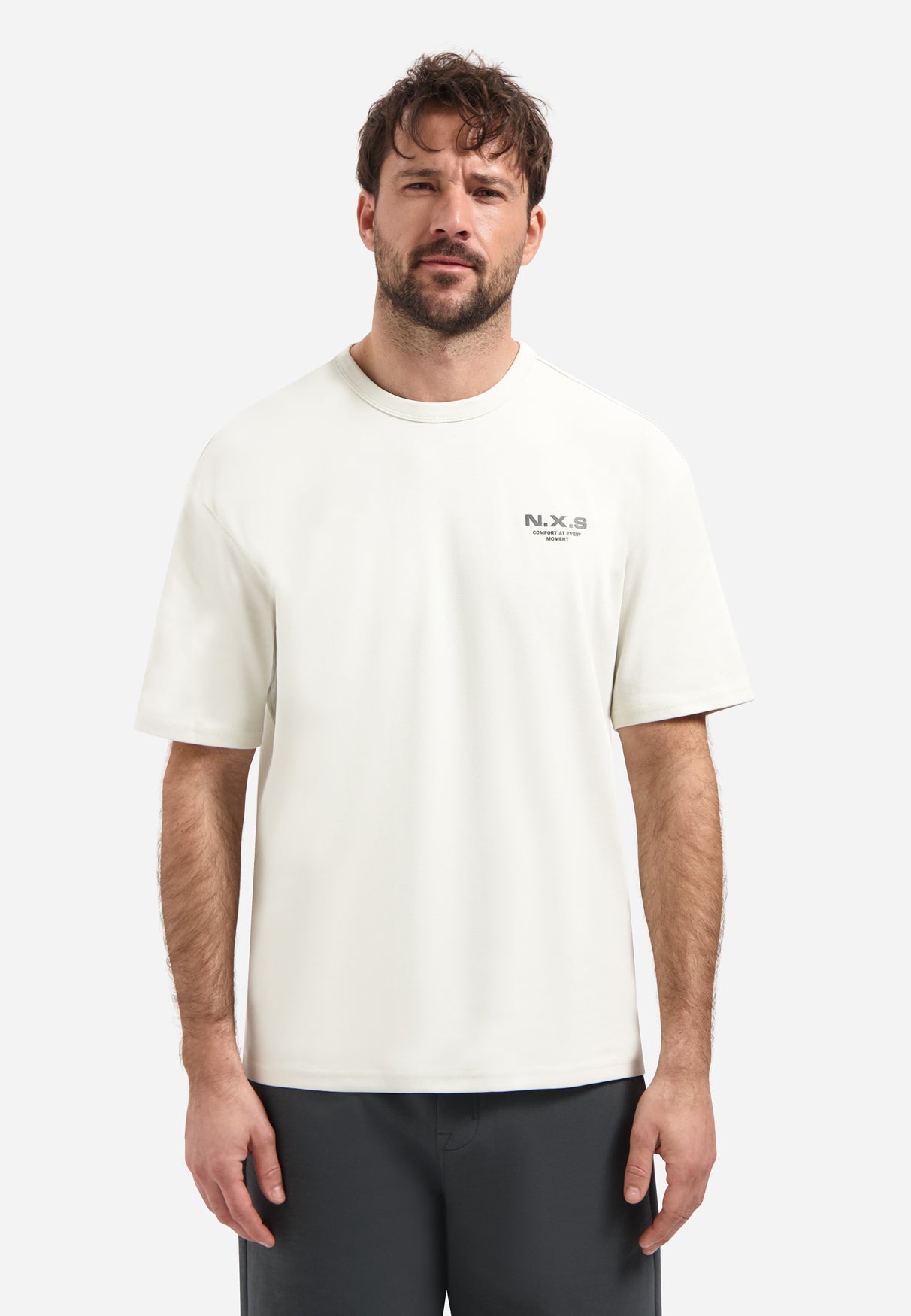 Heavy crew neck T-shirt | Kit