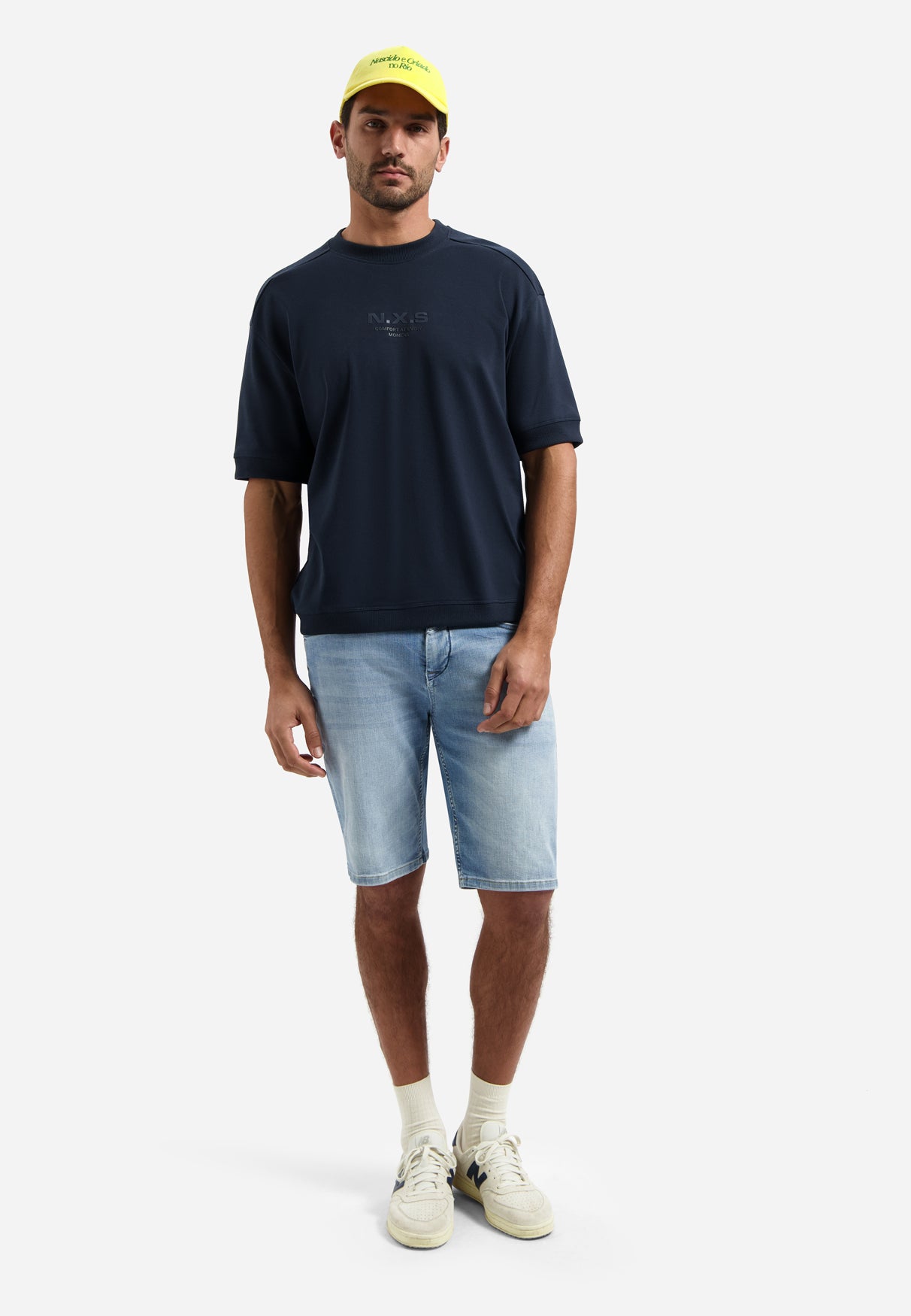 Interlock sweat T-shirt | Night