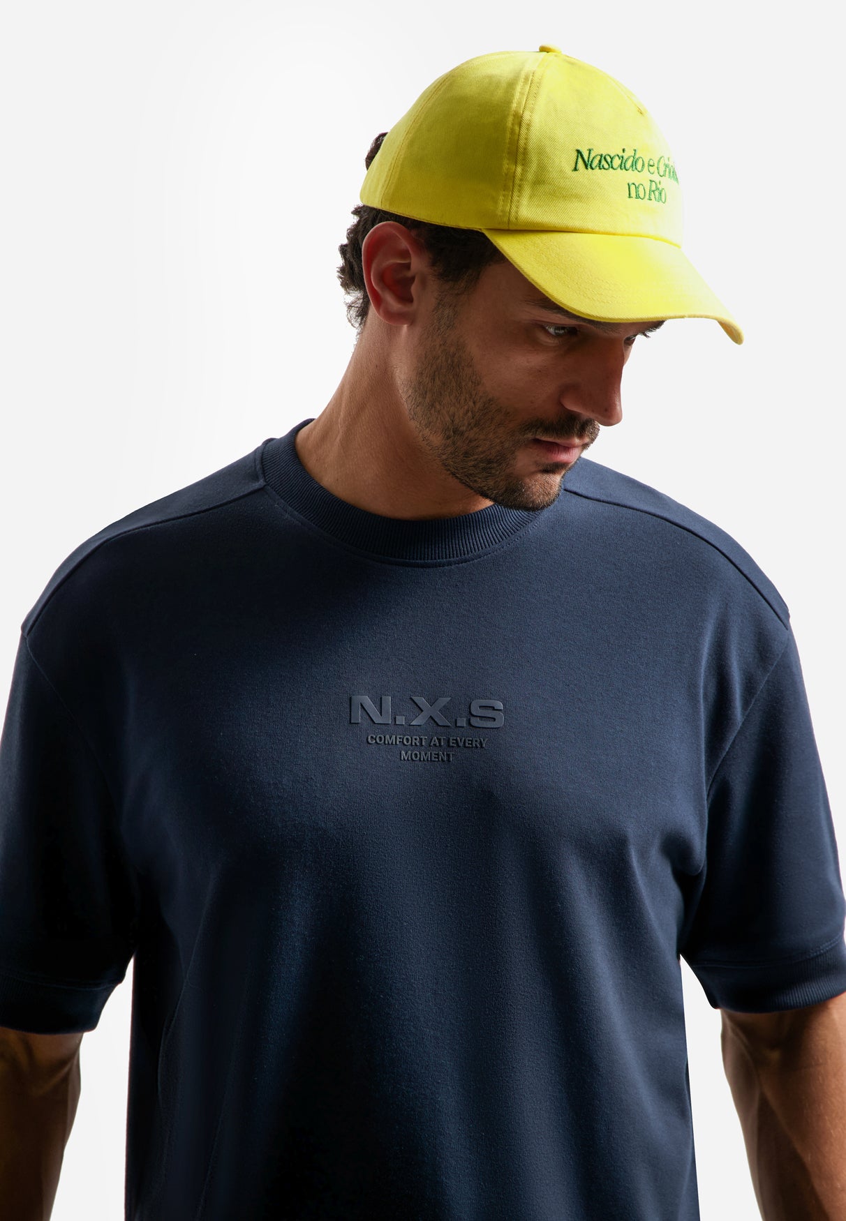 Interlock sweat T-shirt | Night