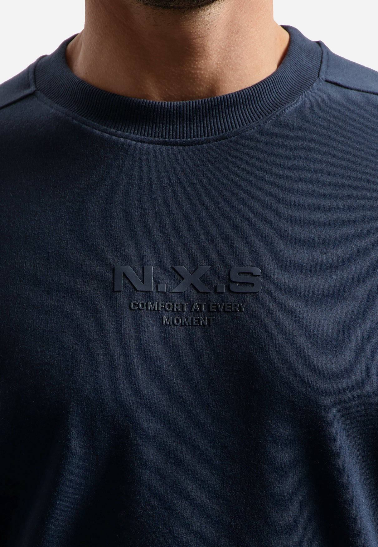 Interlock sweat T-shirt | Night