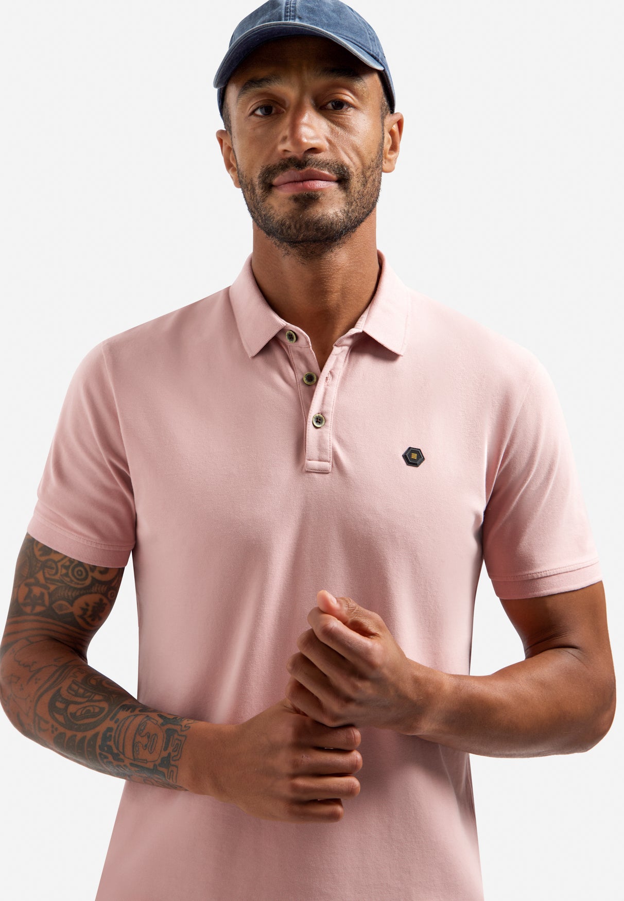 Basic polo shirt | Light Mauve