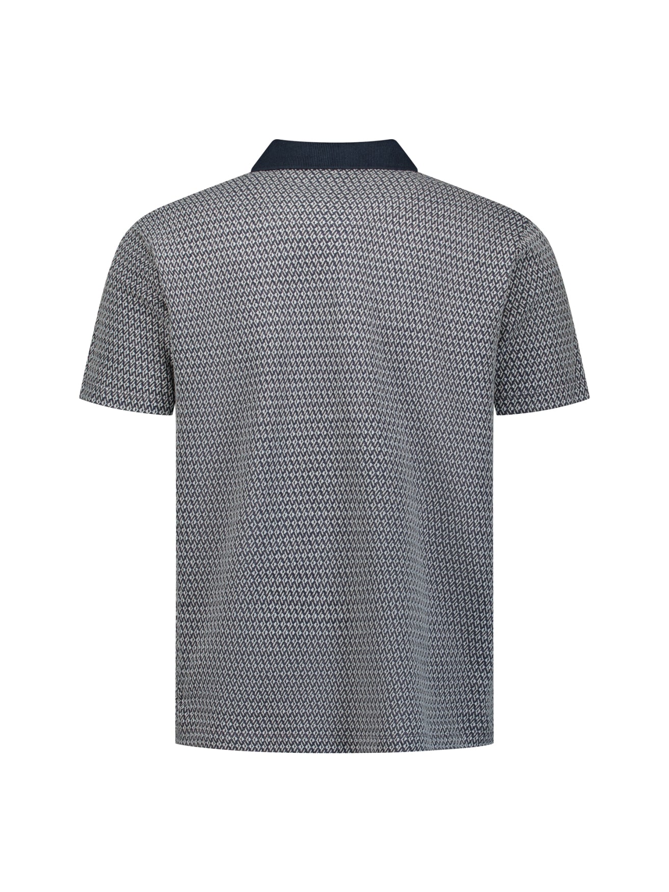 Jacquard polo shirt | Night