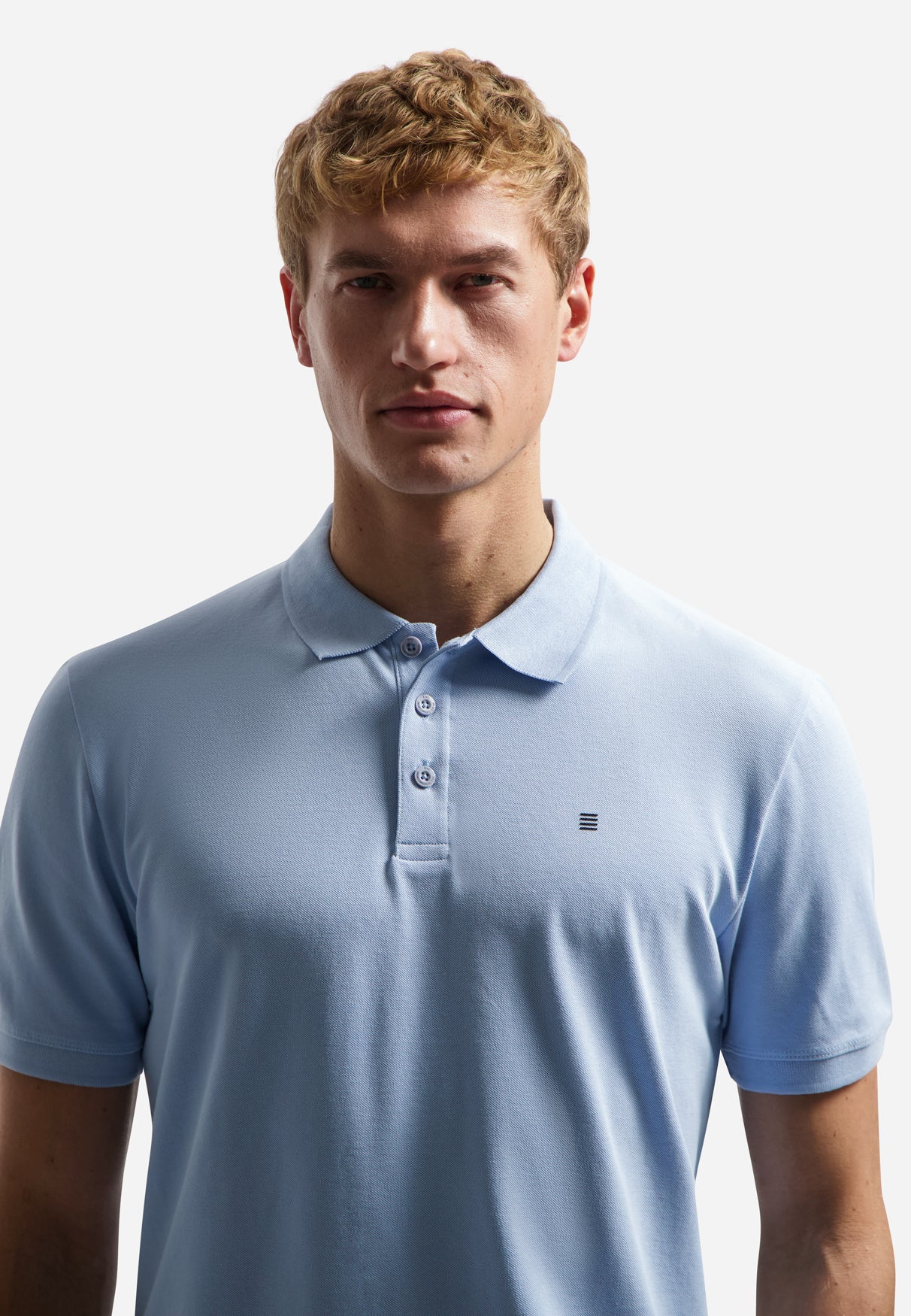 Basic polo shirt | Blue