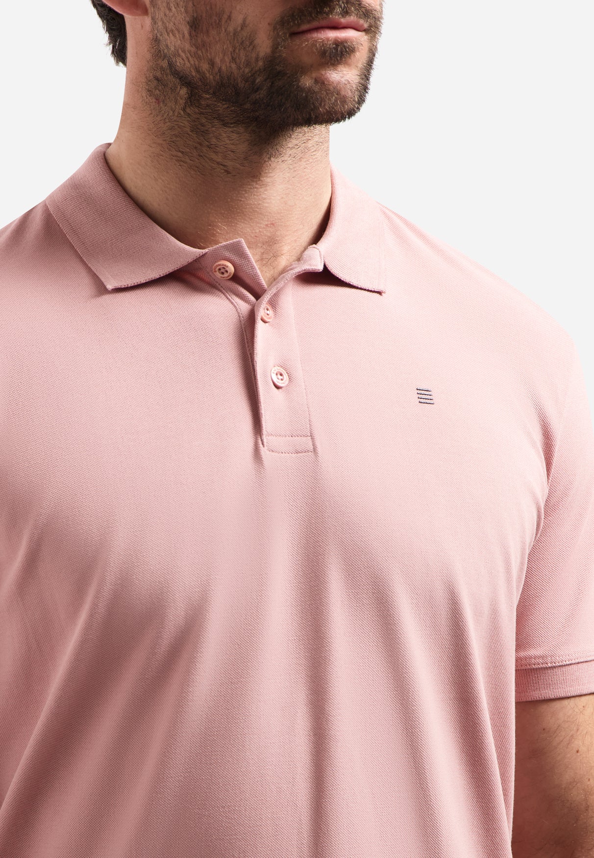 Basic polo shirt | Light Mauve
