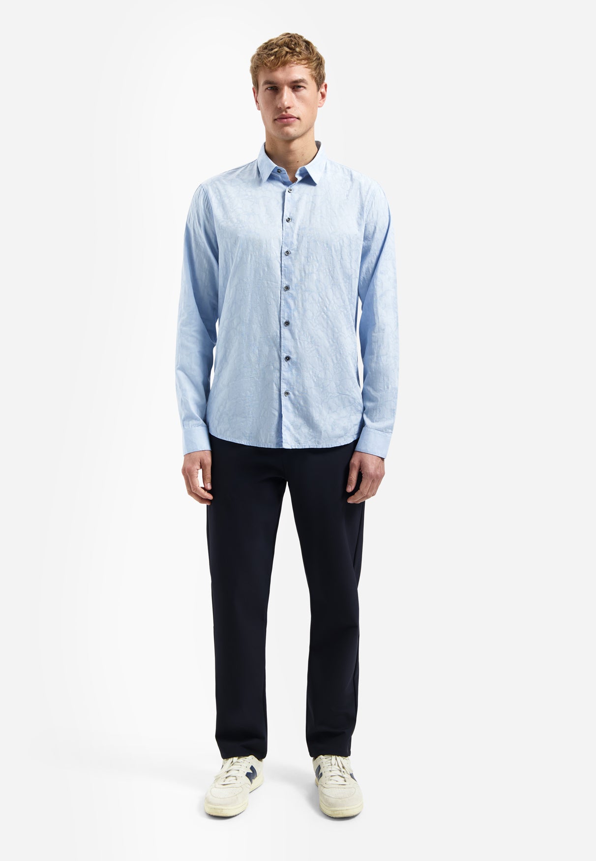 Jacquard shirt | Blue