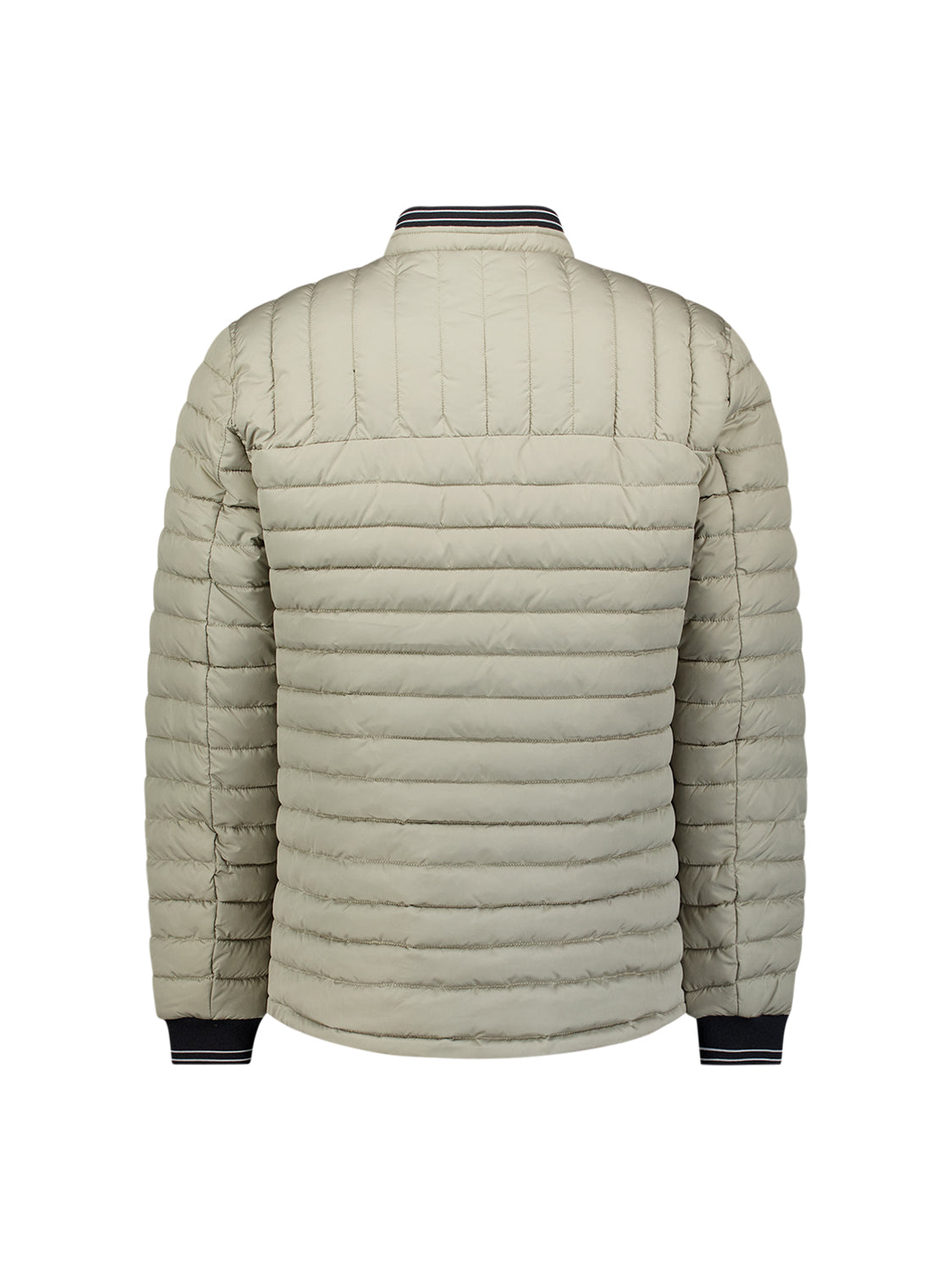 Short quilted jacket | Light Army