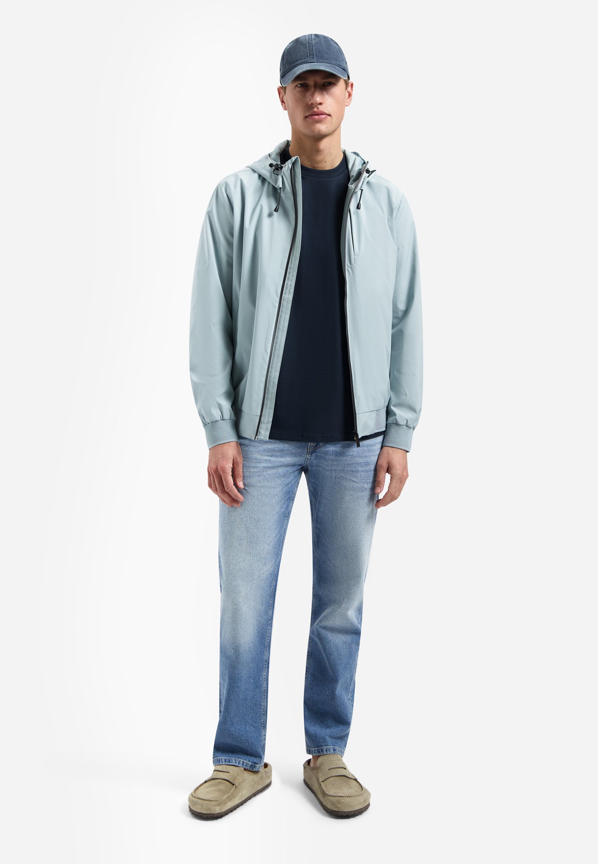 Hooded summer jacket | Cloud