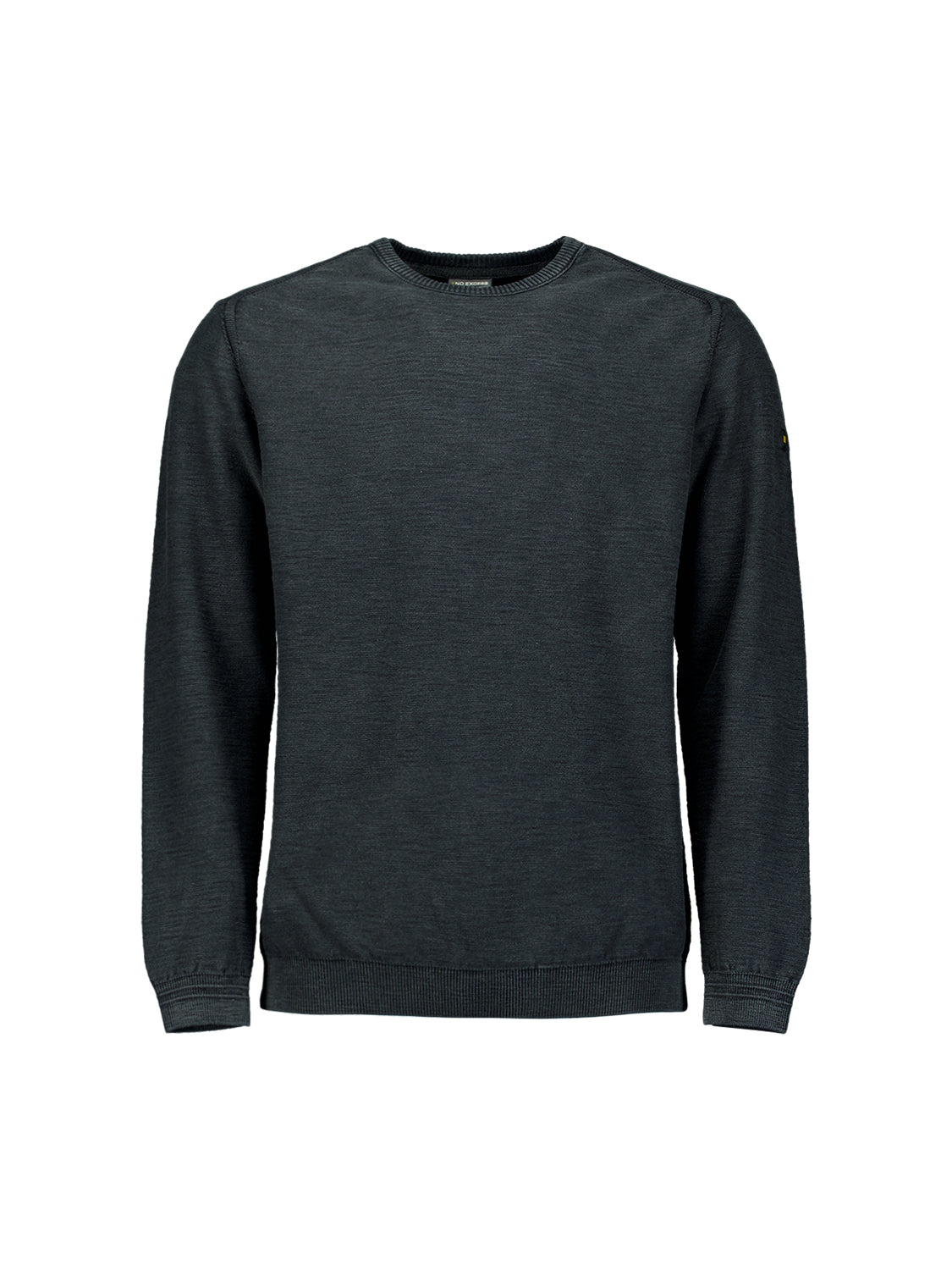 Timeless Basics Stone Washed Jumper | Black