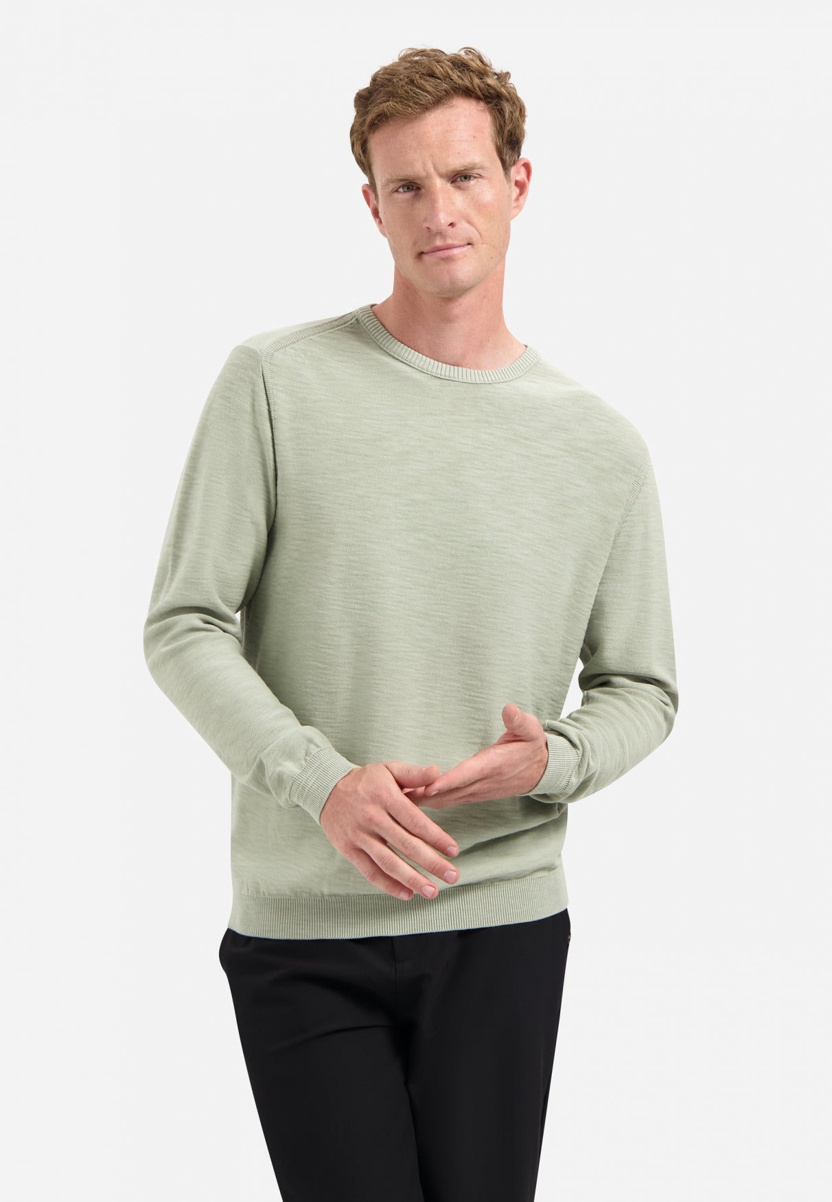 Timeless Basics Stone Washed Jumper | Smoke