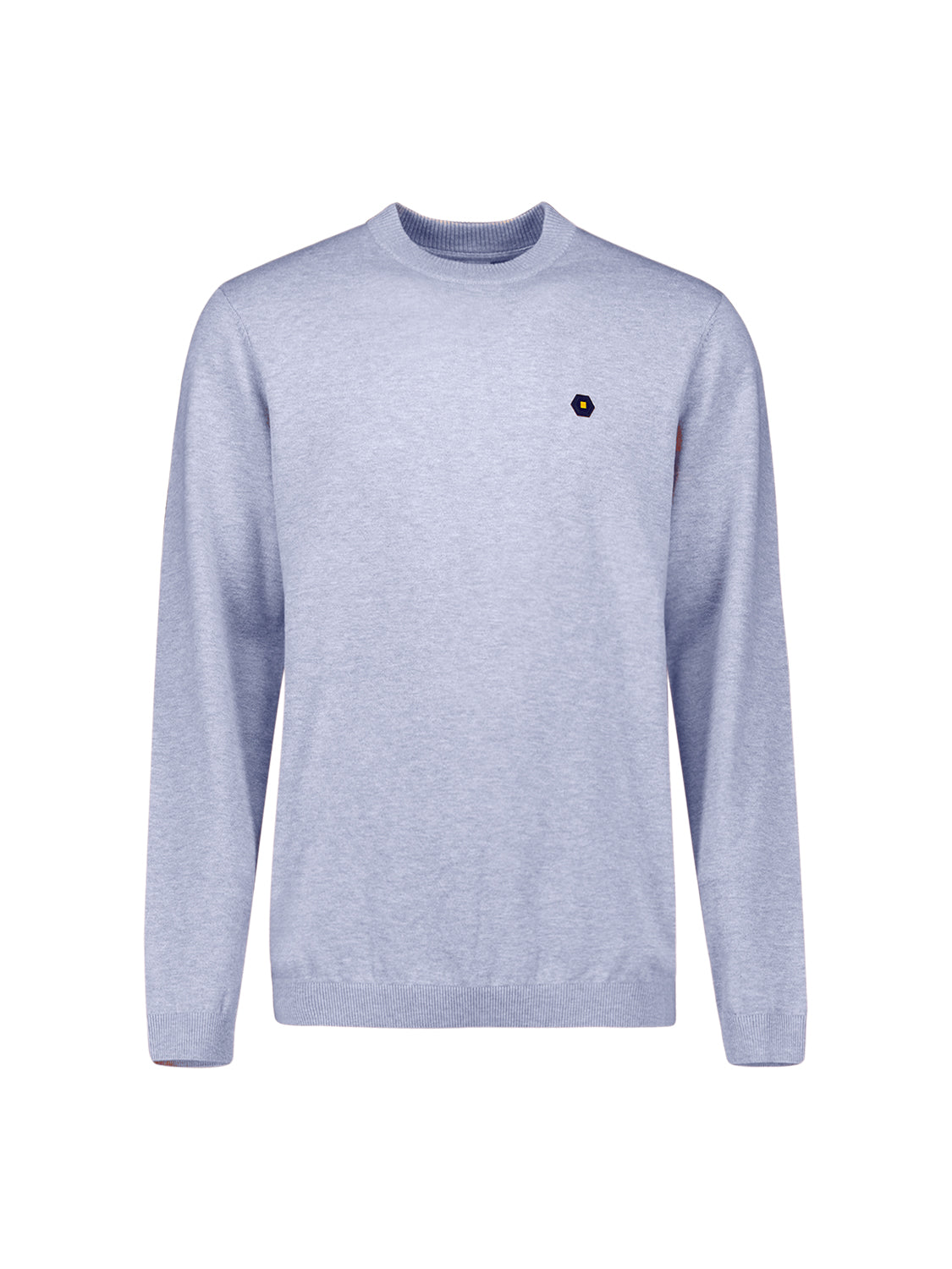 Timeless Basics Melange Jumper | Blue