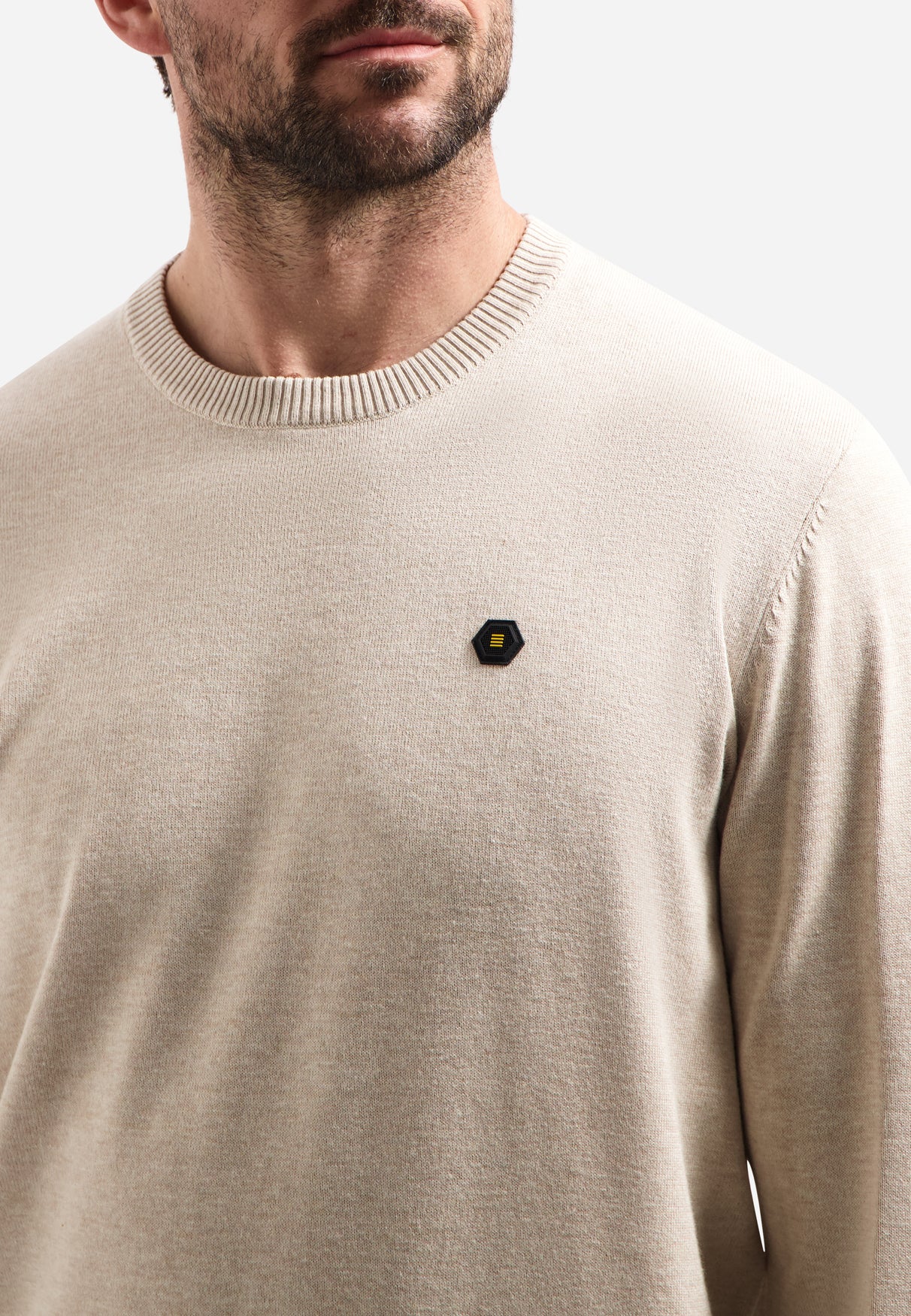 Timeless Basics Melange Jumper | Desert