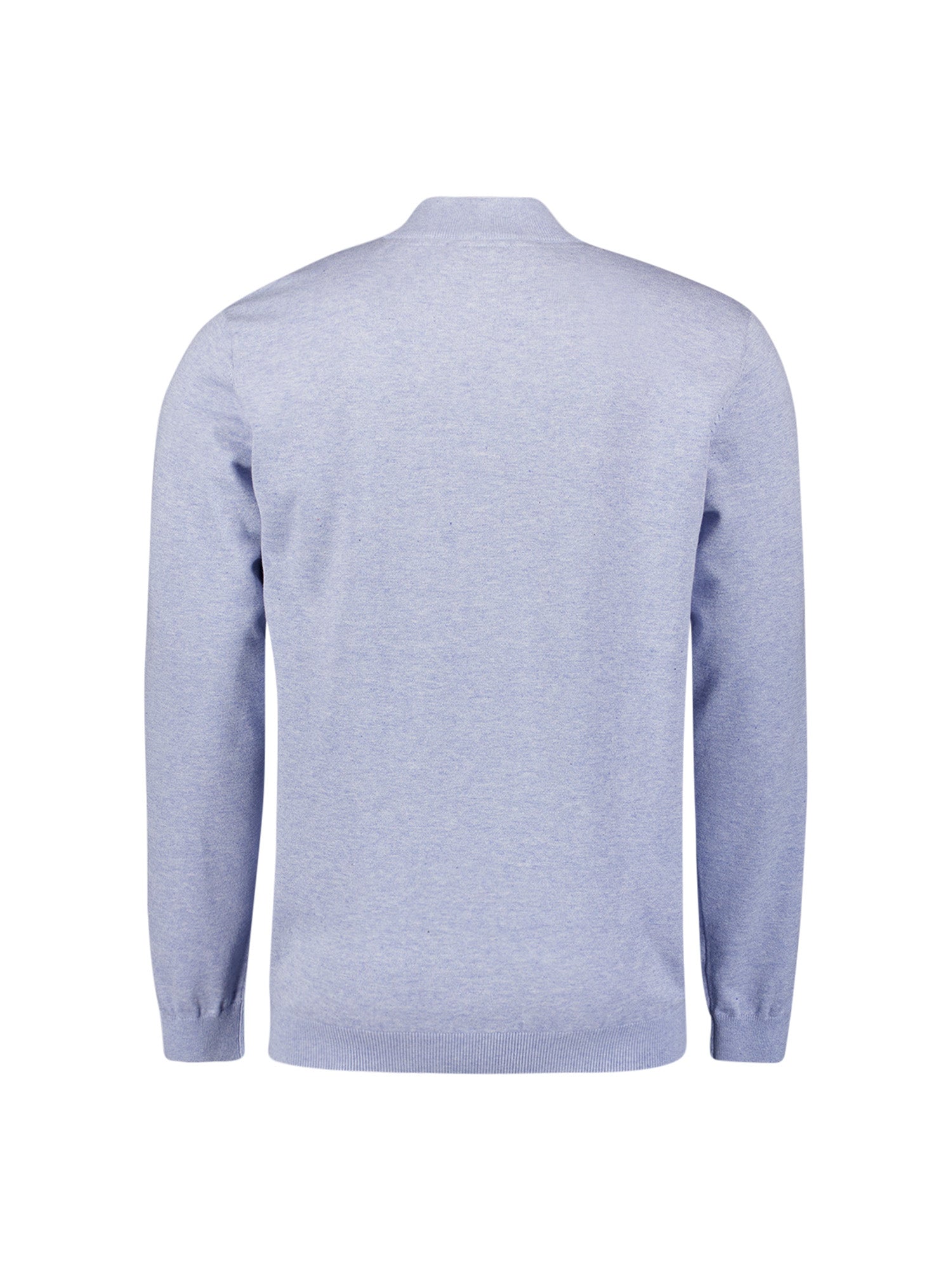 Timeless Basics Half Zip Jumper | Blue